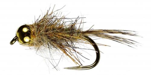 Gold Ribbed Hare's Ear Nymph Flies (GRHE)